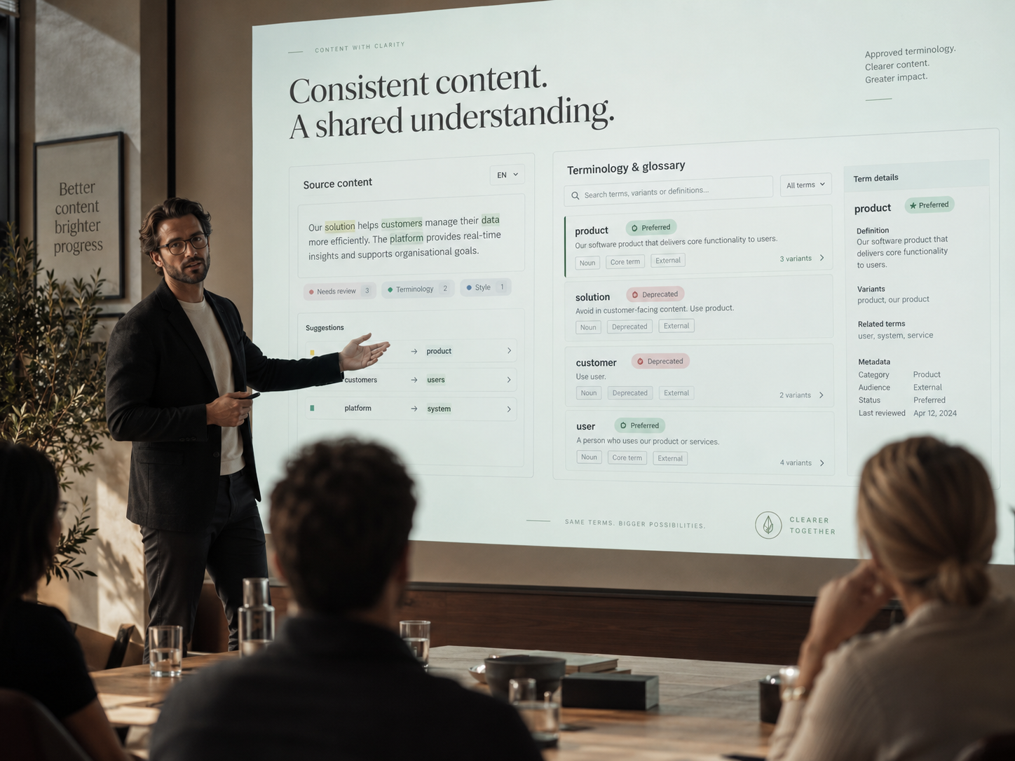 Content & Terminology